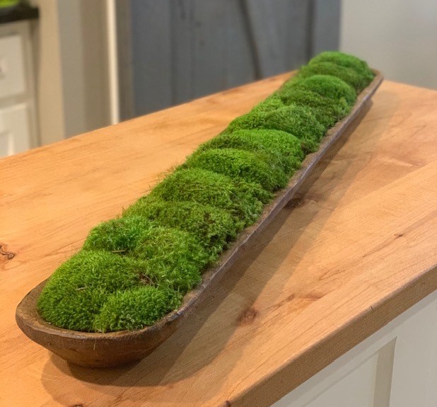 Moss Long Bread Bowl - Click Image to Close